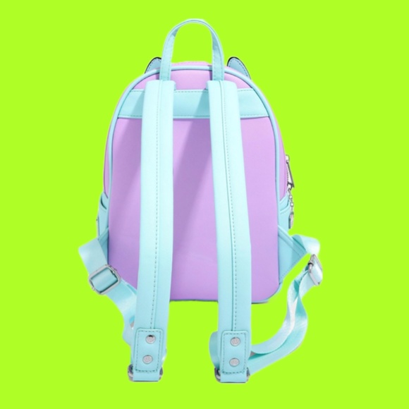 Loungefly Disney Lilo & Stitch Super Stitch with Rainbow Cape Mini Backpack